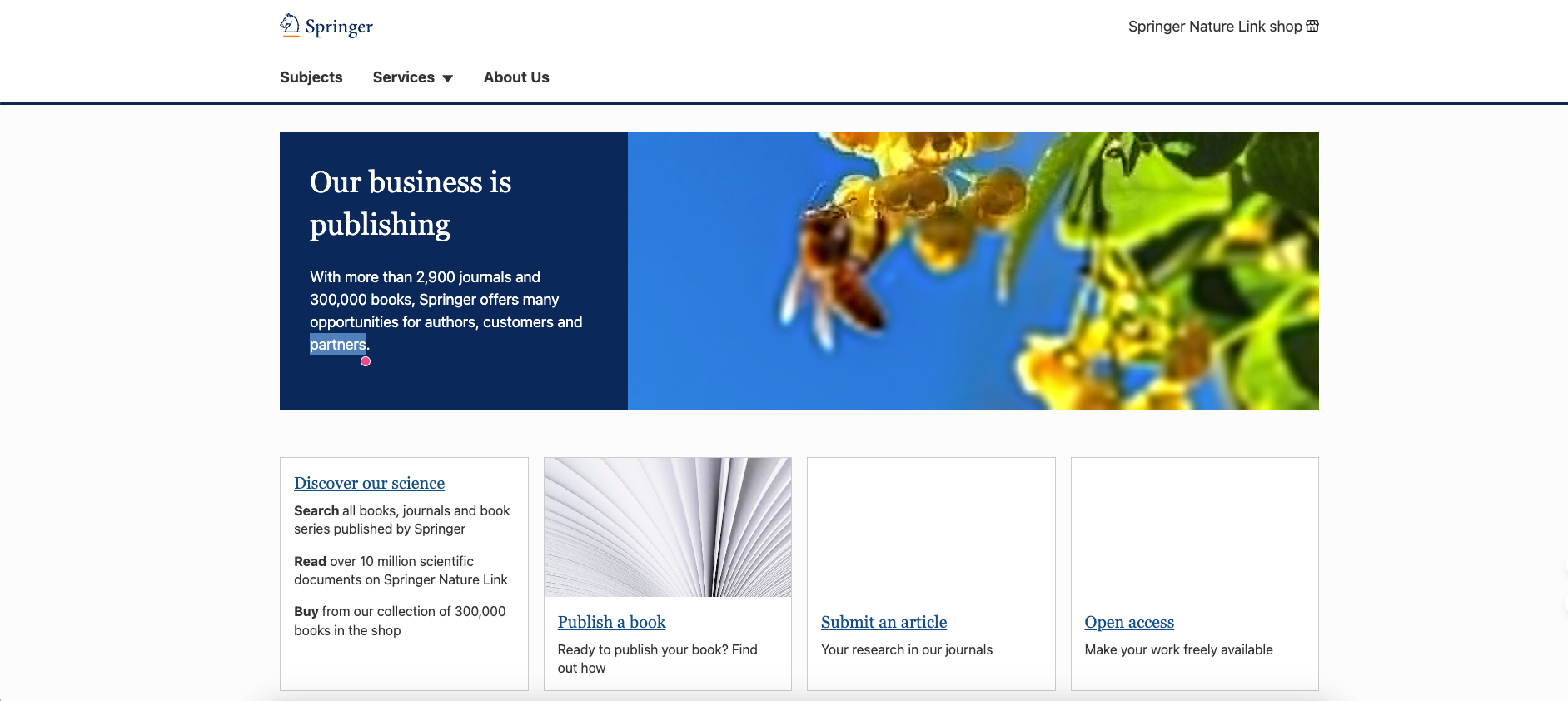 Springer — International Publisher