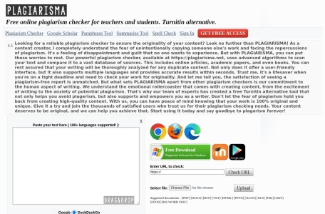 论文查重(plagiarisma)