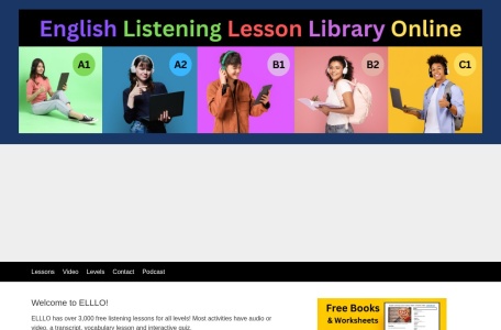 ELLLO(English Listening Lesson Library Online)