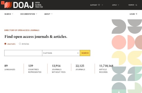 DOAJ开放获取期刊目录